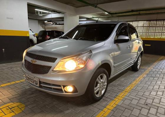 CHEVROLET AGILE 1.4 MPFI LTZ 8V FLEX 4P MANUAL CHEVROLET AGILE 1.4 MPFI LTZ 8V FLEX 4P MANUAL